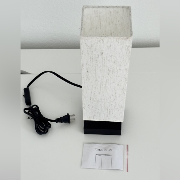 Modern White Table Lamp - Picture 2 of 5